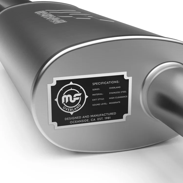 MagnaFlow Overland Series Cat-Back Performance Exhaust Chevrolet Colorado/GMC Canyon 2023-2025 - Image 6