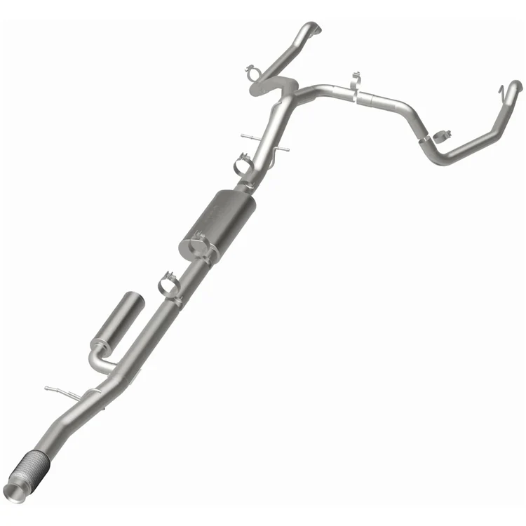 MagnaFlow Overland Series Cat-Back Performance Exhaust Chevrolet Silverado/GMC Sierra 2019-2025 - Image 3