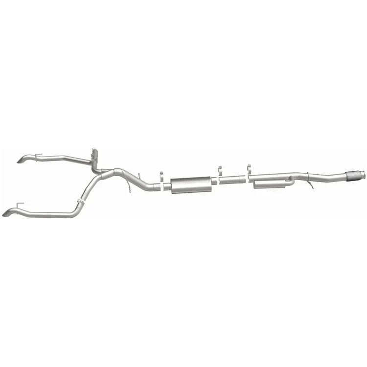 MagnaFlow Overland Series Cat-Back Performance Exhaust Chevrolet Silverado/GMC Sierra 2019-2025 - Image 4