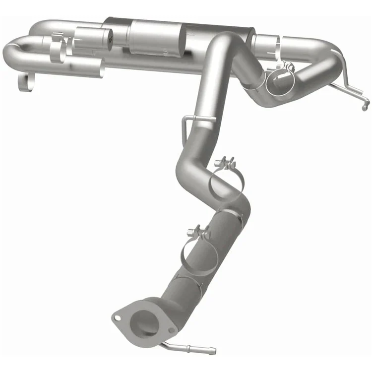 MagnaFlow Overland Series Cat-Back Performance Exhaust Ford Bronco 2021-2025 - Image 3