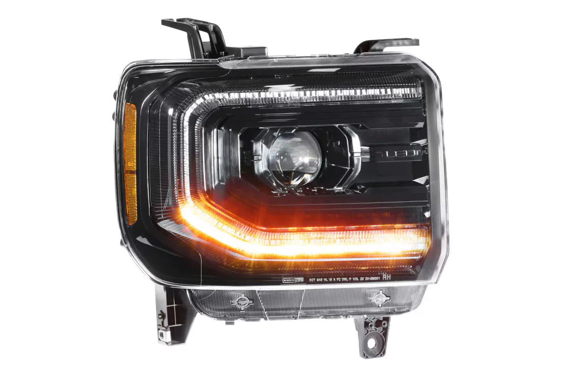 Morimoto GMC Sierra 1500 14-18 HD 2500 3500 15-19 XB LED Headlights - Image 3
