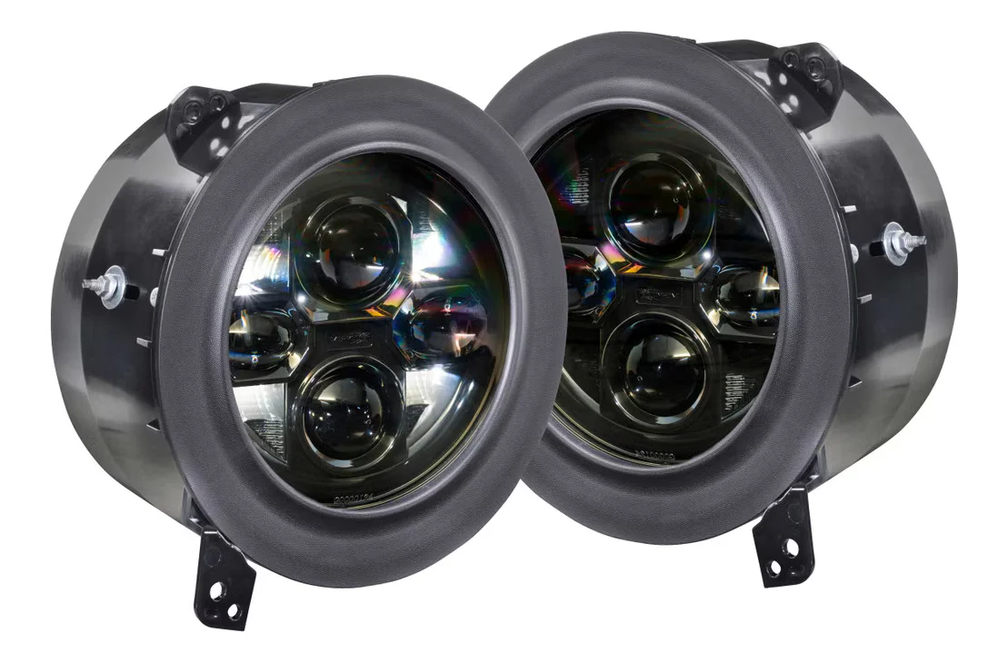 Morimoto Jeep Gladiator JT 20-24 Wrangler JL 18-24 Sealed7 LED Headlights - Image 2