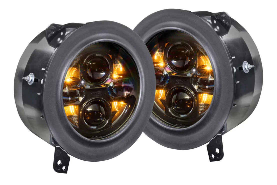 Morimoto Jeep Gladiator JT 20-24 Wrangler JL 18-24 Sealed7 LED Headlights - Image 3