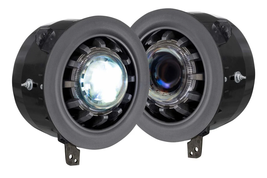 Morimoto Jeep Gladiator JT 20-24 Wrangler JL 18-24 Super7 LED Headlights - Image 2