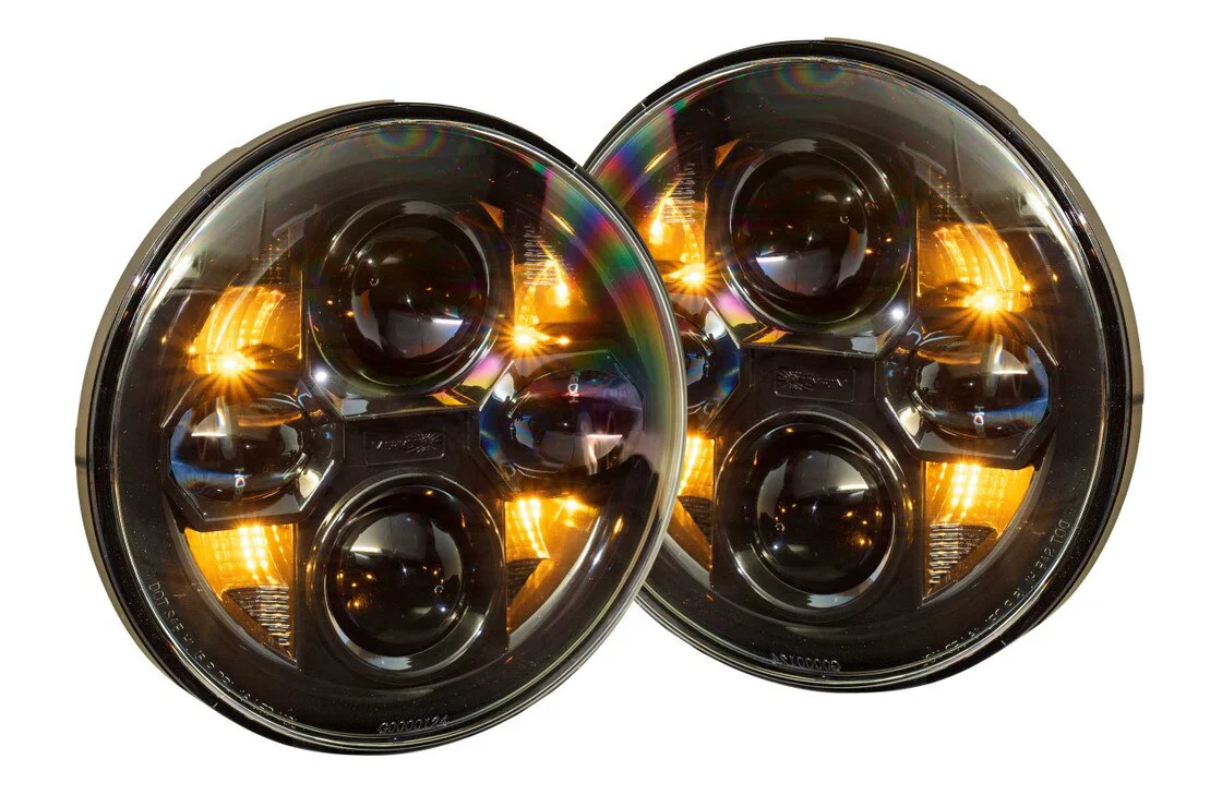 Morimoto Jeep Wrangler JK 07-18 Sealed7 Headlights - Image 3