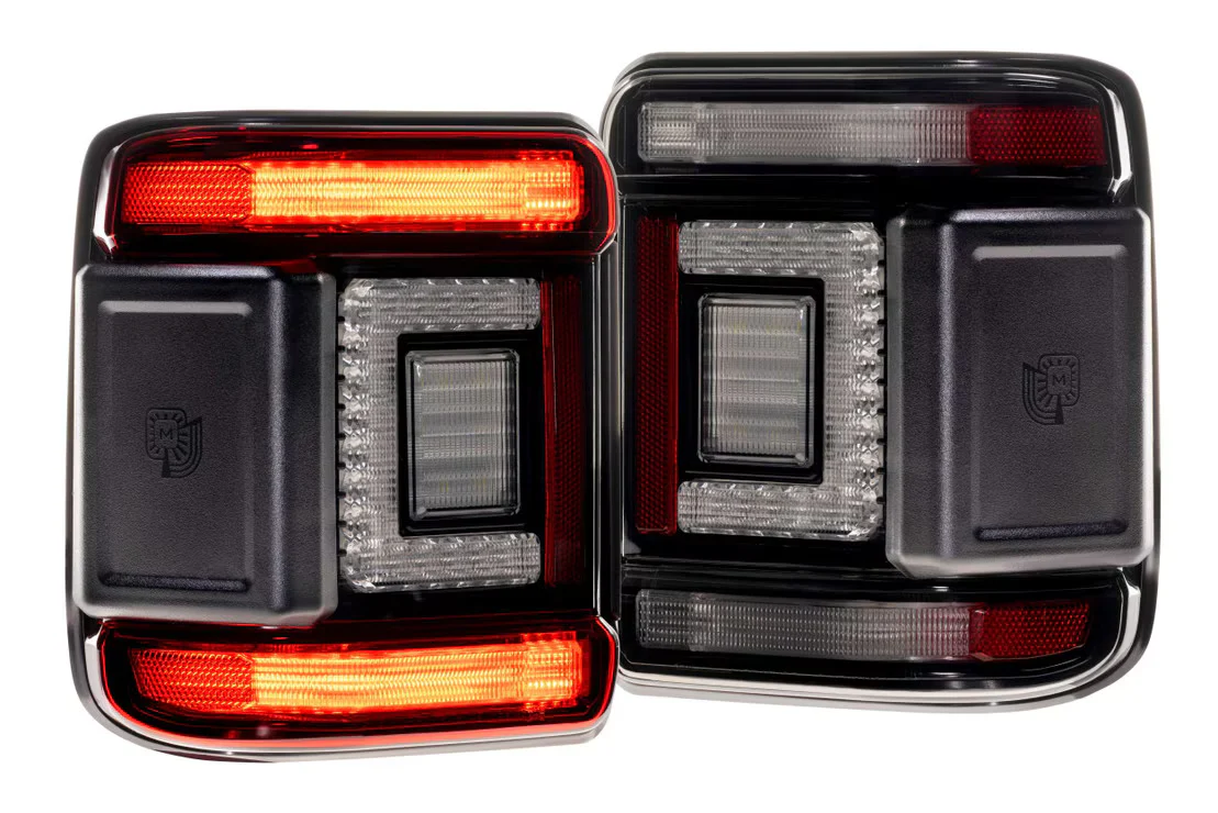 Morimoto Jeep Wrangler JL 2018+ XB LED Low Profile Tail Lights - Image 2