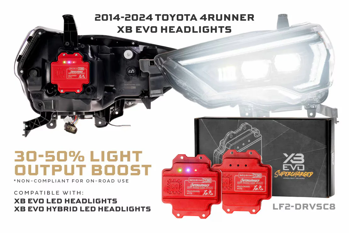 Morimoto Supercharged Drivers Toyota 4Runner 14-24 XB Evo/XB Evo Hybrid - Image 5