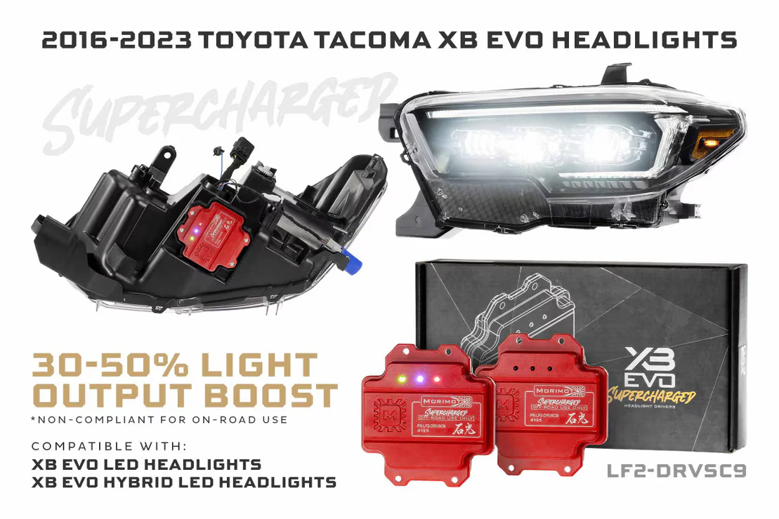 Morimoto Supercharged Drivers Toyota Tacoma 16-23 XB Evo/XB Evo Hybrid - Image 5