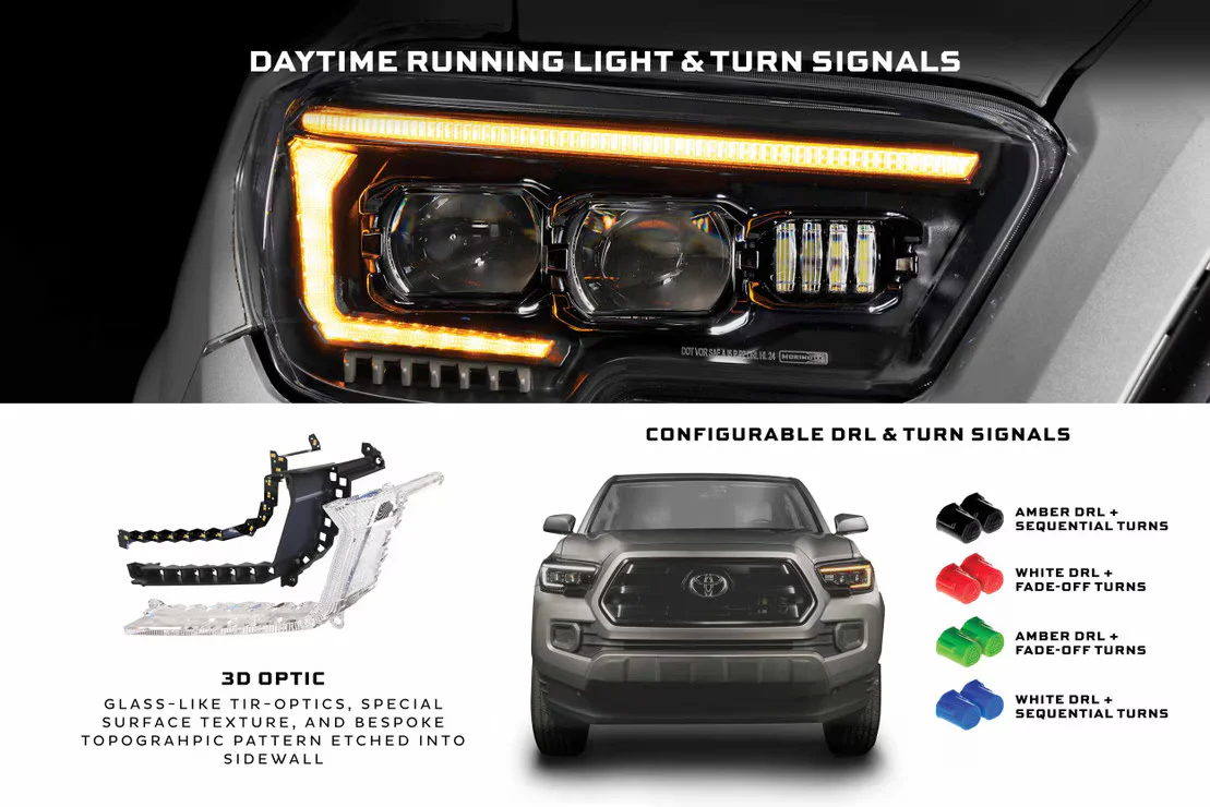 Morimoto Toyota Tacoma 16-23 XB Evo LED Headlights - Image 7