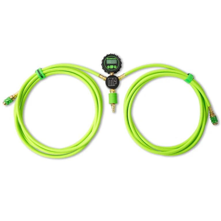 MORRFlate Braided Duo+ 2-Tire Hose Kit, 24ft Hoses - Image 3