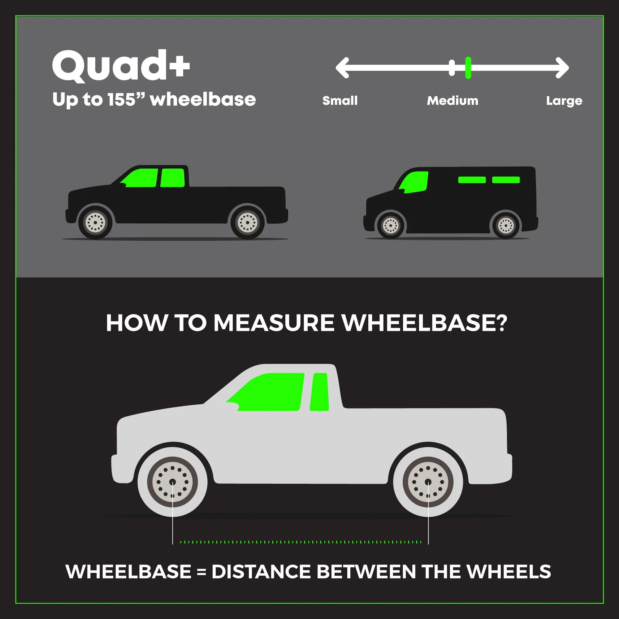 MORRFlate Quad (4 Tire, Up to 155″ Wheelbase) with built-in Gauge - Image 4