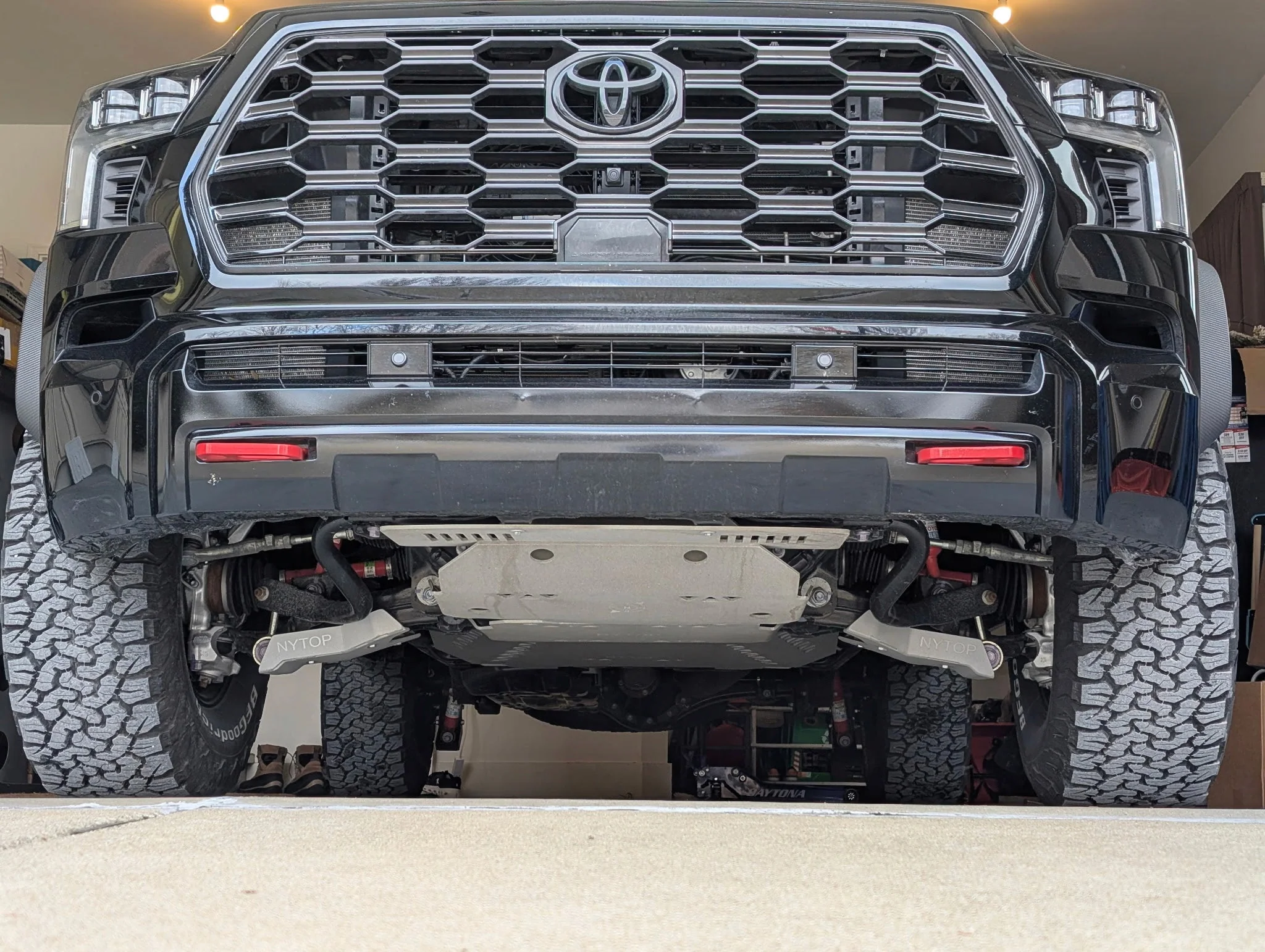 NYTOP 2022-2026 Toyota Tundra/2023-2026 Sequoia Lower Control Arm Skid Plate Kit - Image 2