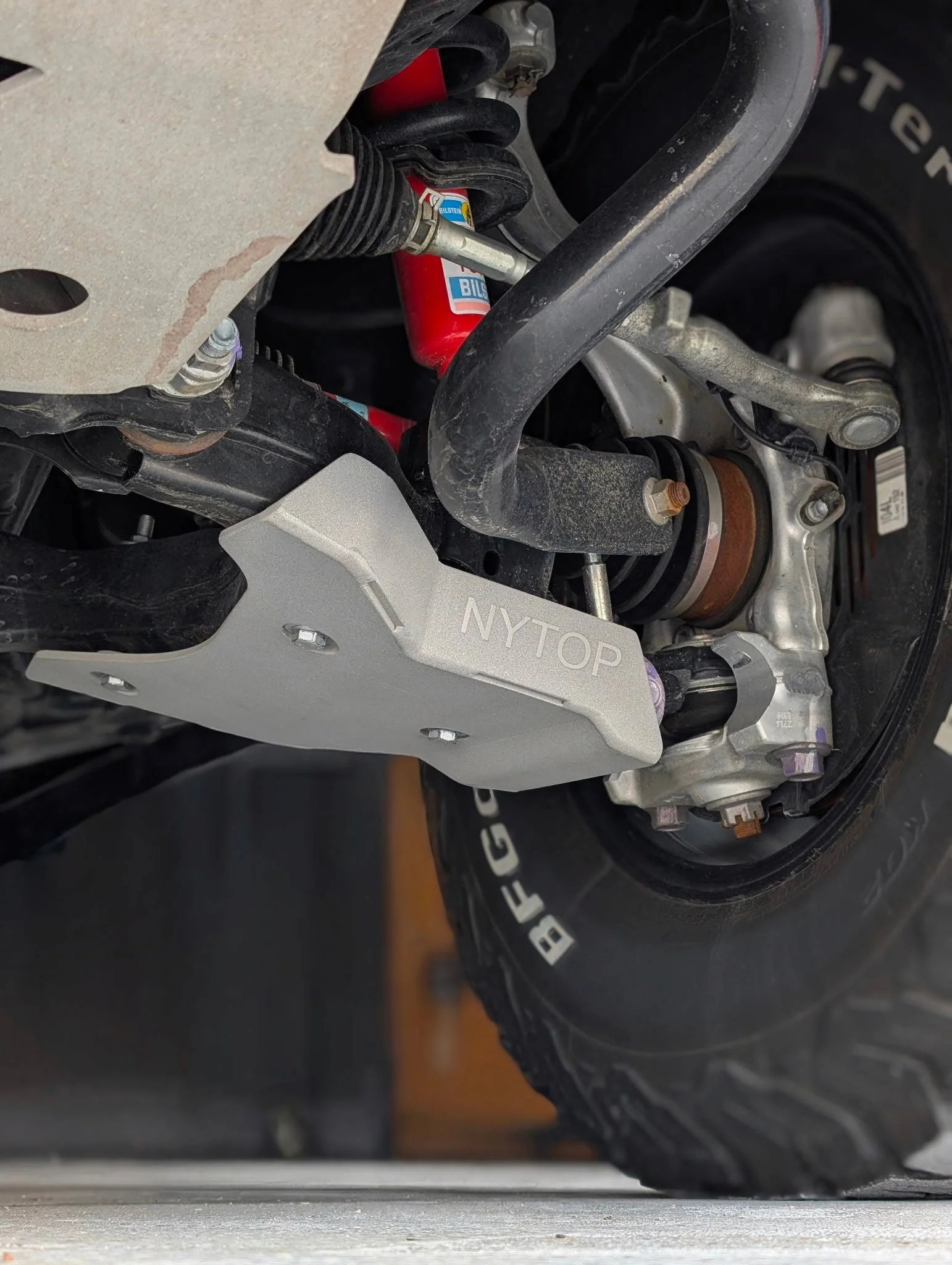 NYTOP 2022-2026 Toyota Tundra/2023-2026 Sequoia Lower Control Arm Skid Plate Kit - Image 3