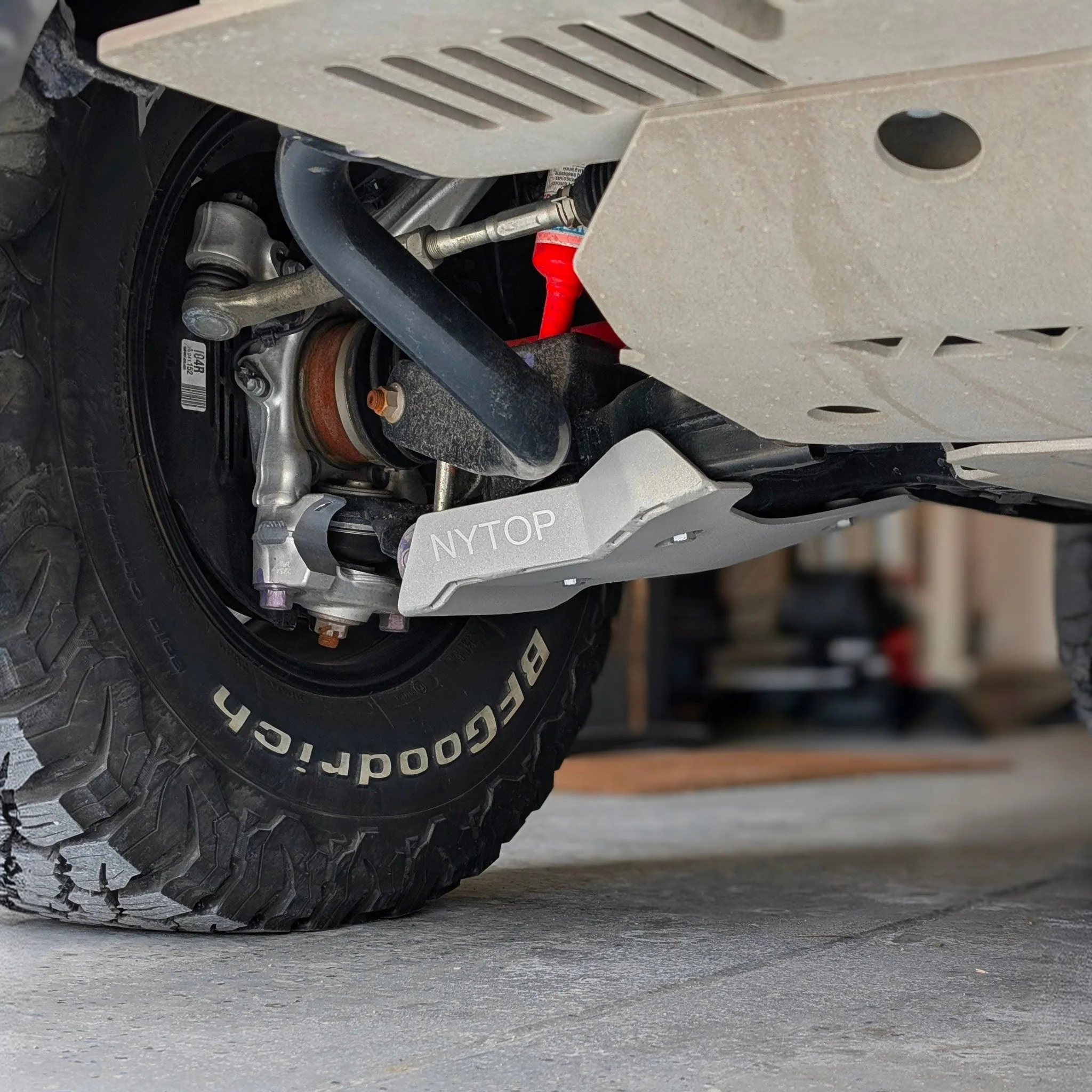 NYTOP 2022-2026 Toyota Tundra/2023-2026 Sequoia Lower Control Arm Skid Plate Kit - Image 4