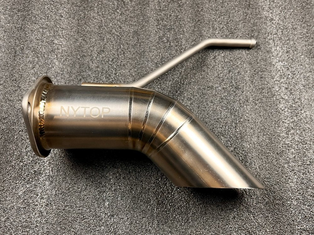 NYTOP 2022-Current Toyota Tundra Titanium Axle Dump Exhaust Tip - Image 5