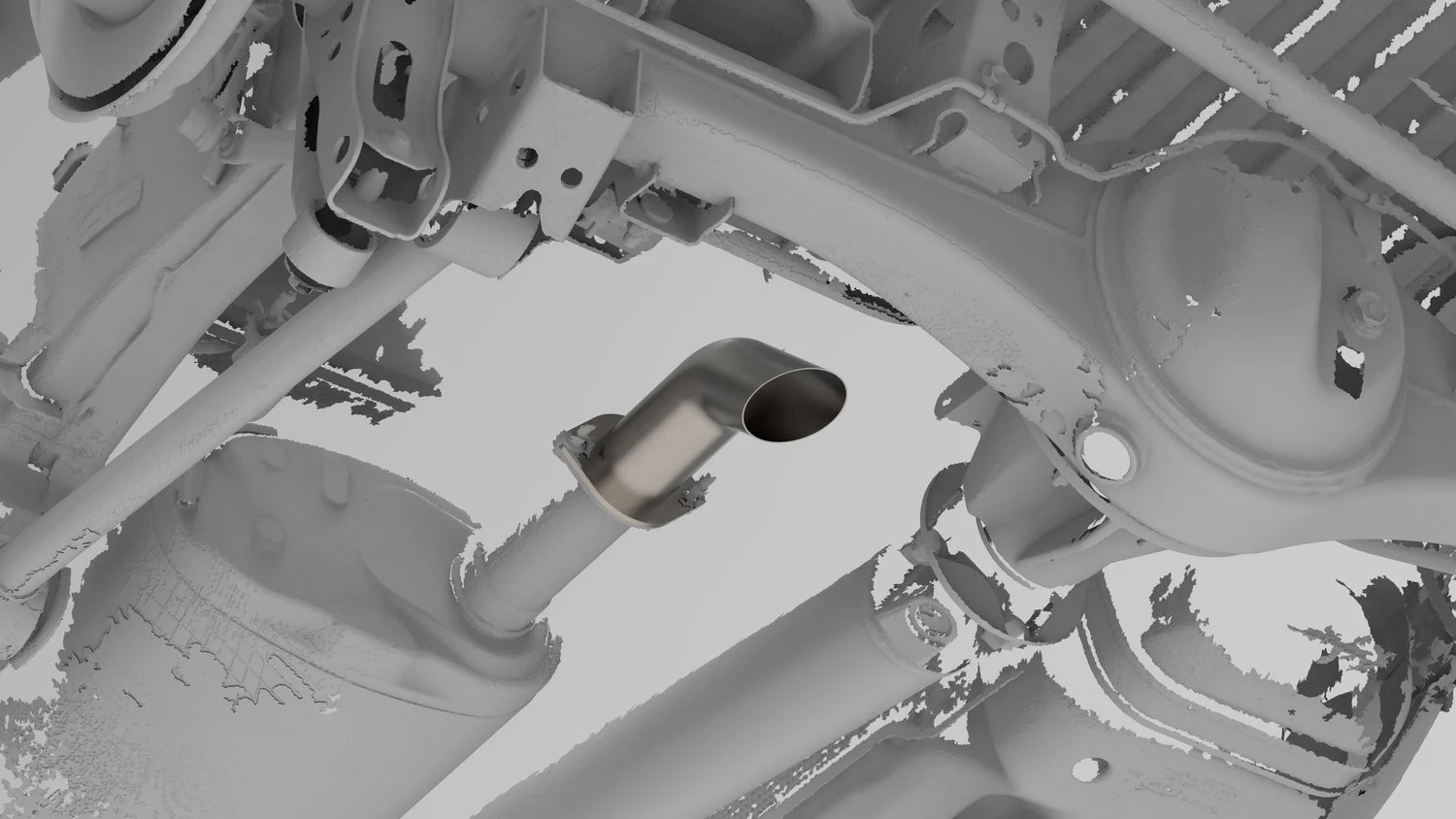 NYTOP 2022-Current Toyota Tundra Titanium Axle Dump Exhaust Tip - Image 6