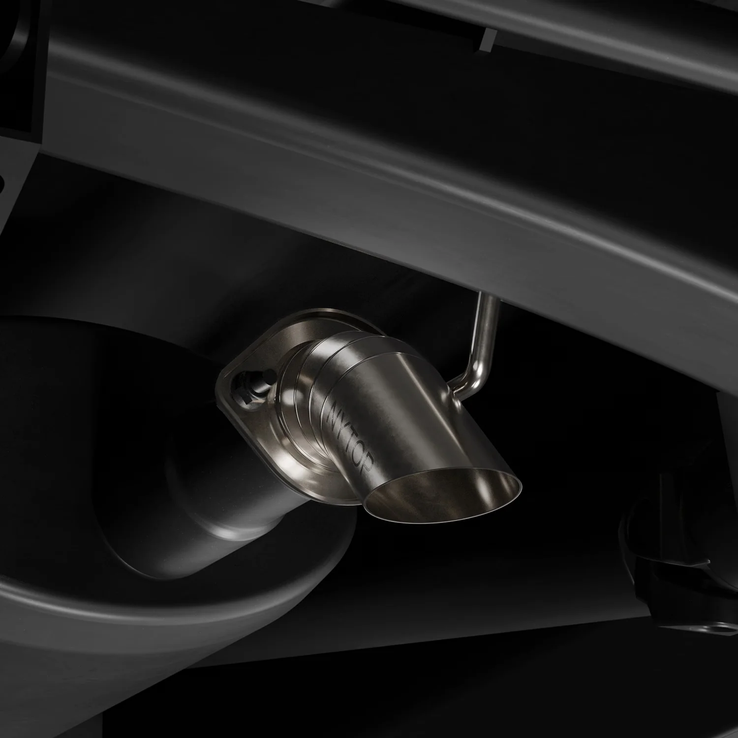 NYTOP 2023-2026 Sequoia Titanium Axle Dump Exhaust Tip - Image 4