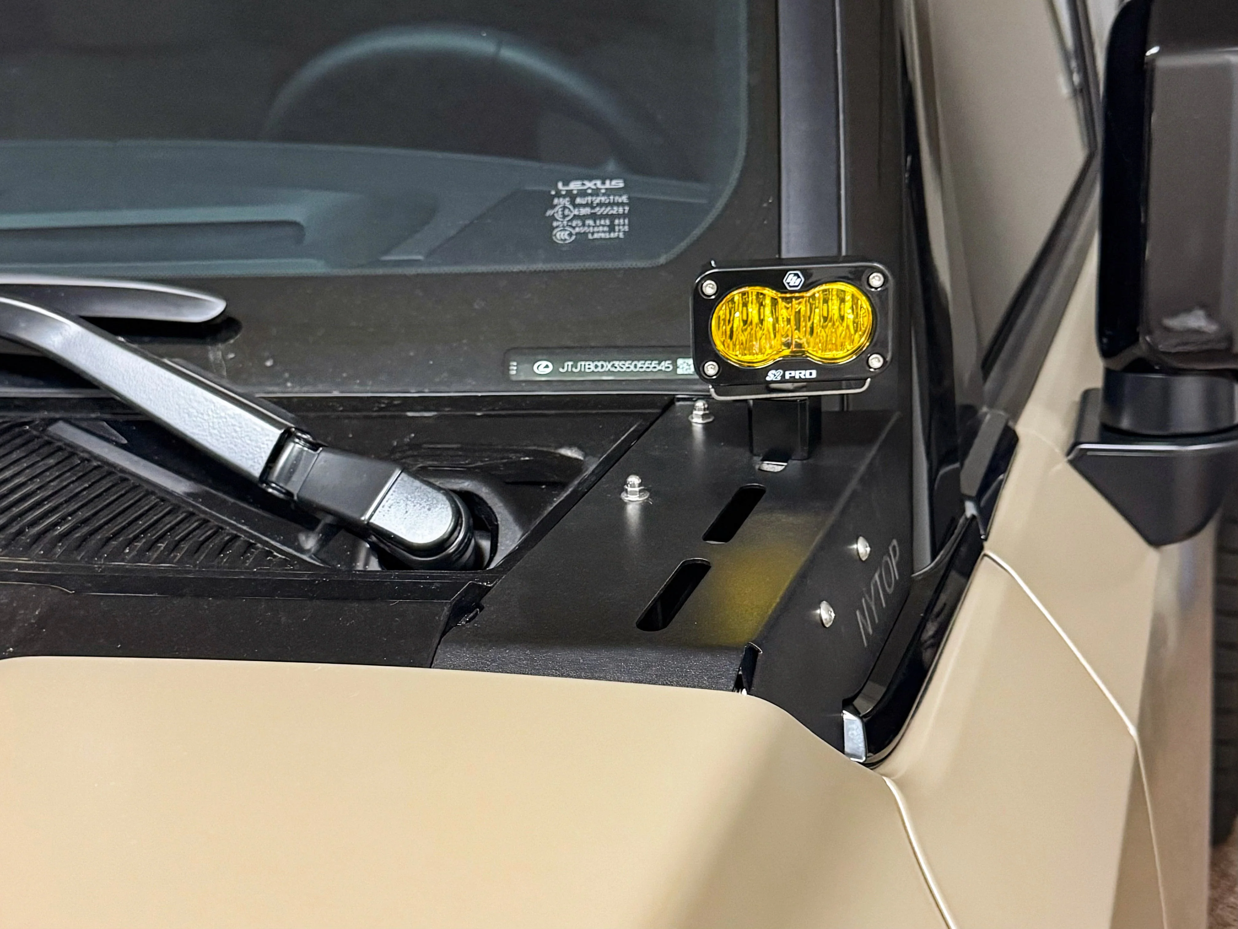 NYTOP 2024-2026 Lexus GX550 Ditch Light Mount - Image 3