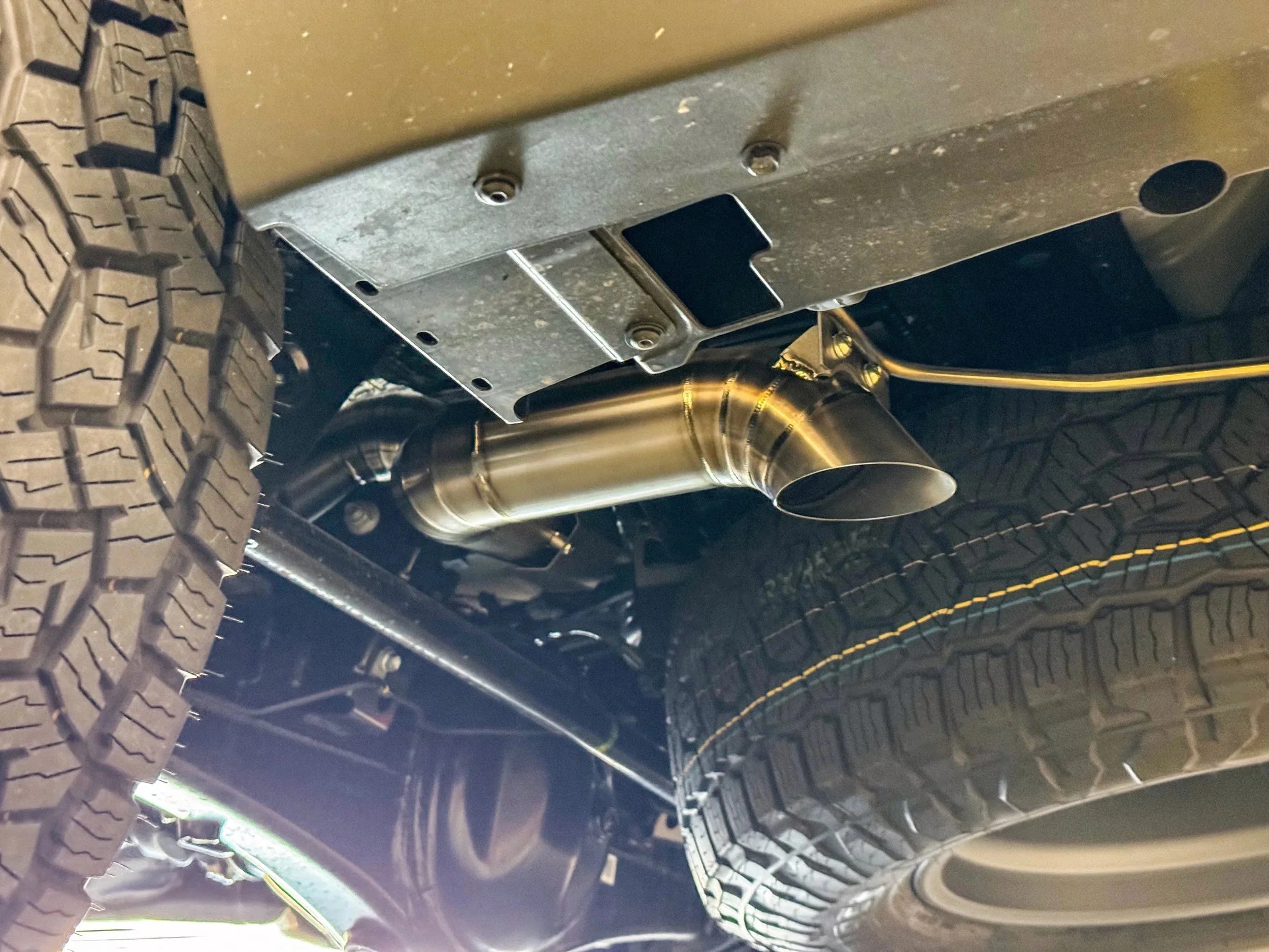 NYTOP 2024-2026 Toyota Land Cruiser 250/Lexus GX550 Titanium Axle Dump Exhaust - Image 2