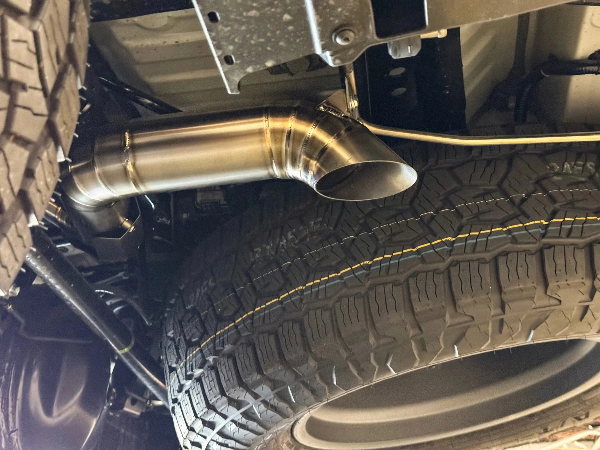 NYTOP 2024-2026 Toyota Land Cruiser 250/Lexus GX550 Titanium Axle Dump Exhaust - Image 3