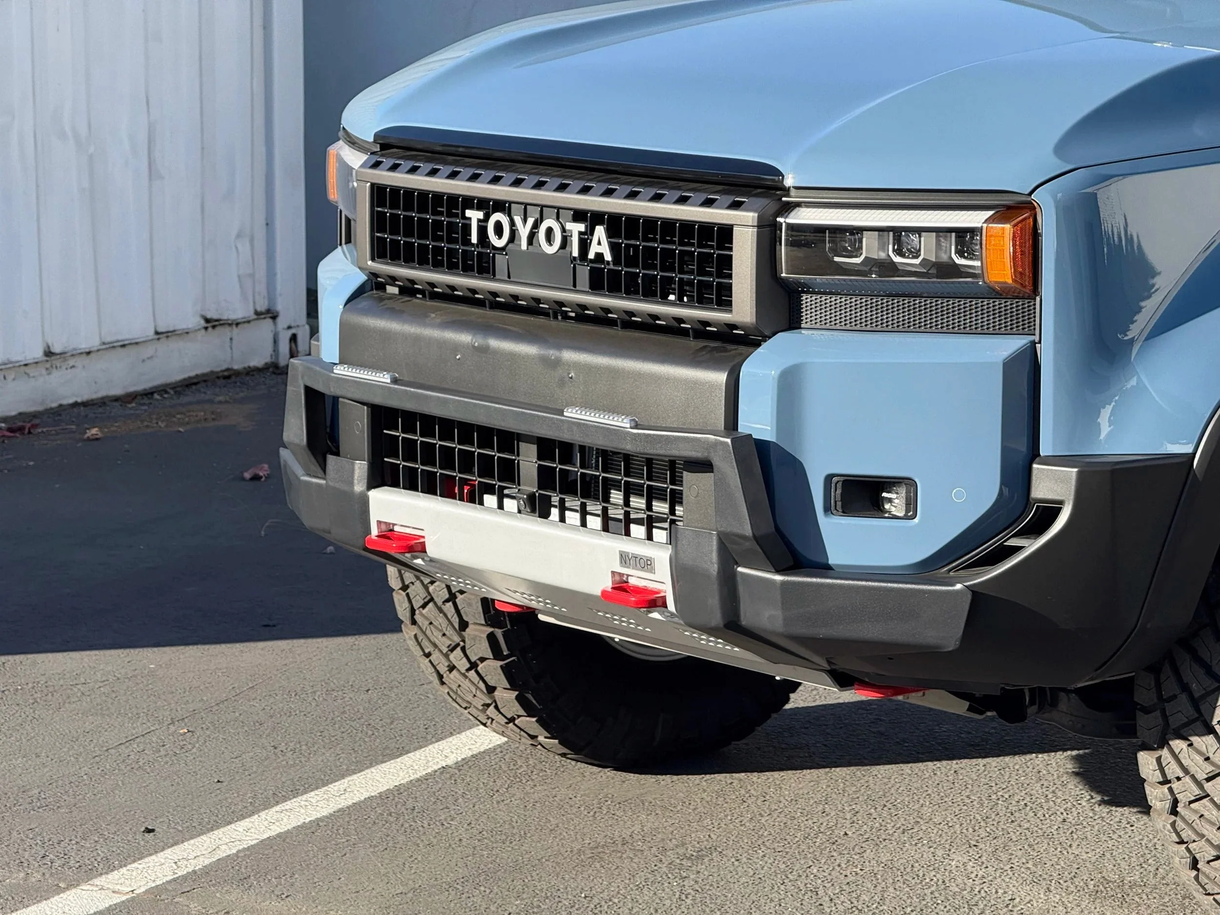 NYTOP 2024-2026 Toyota Land Cruiser Front Hybrid Bumper Bull Bar - Image 4
