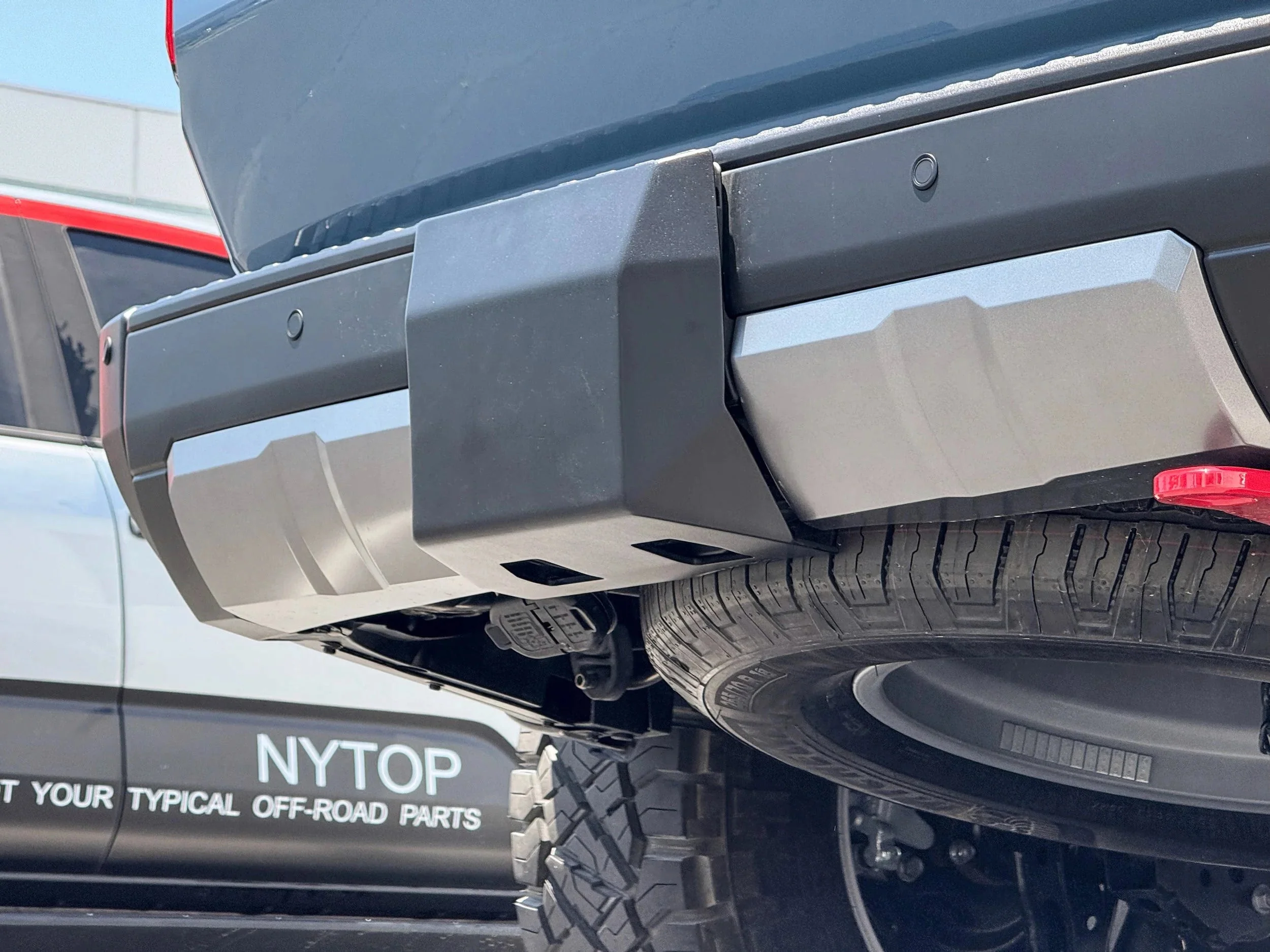 NYTOP 2024-2026 Toyota Land Cruiser Rear Hitch Skid Cover - Image 4