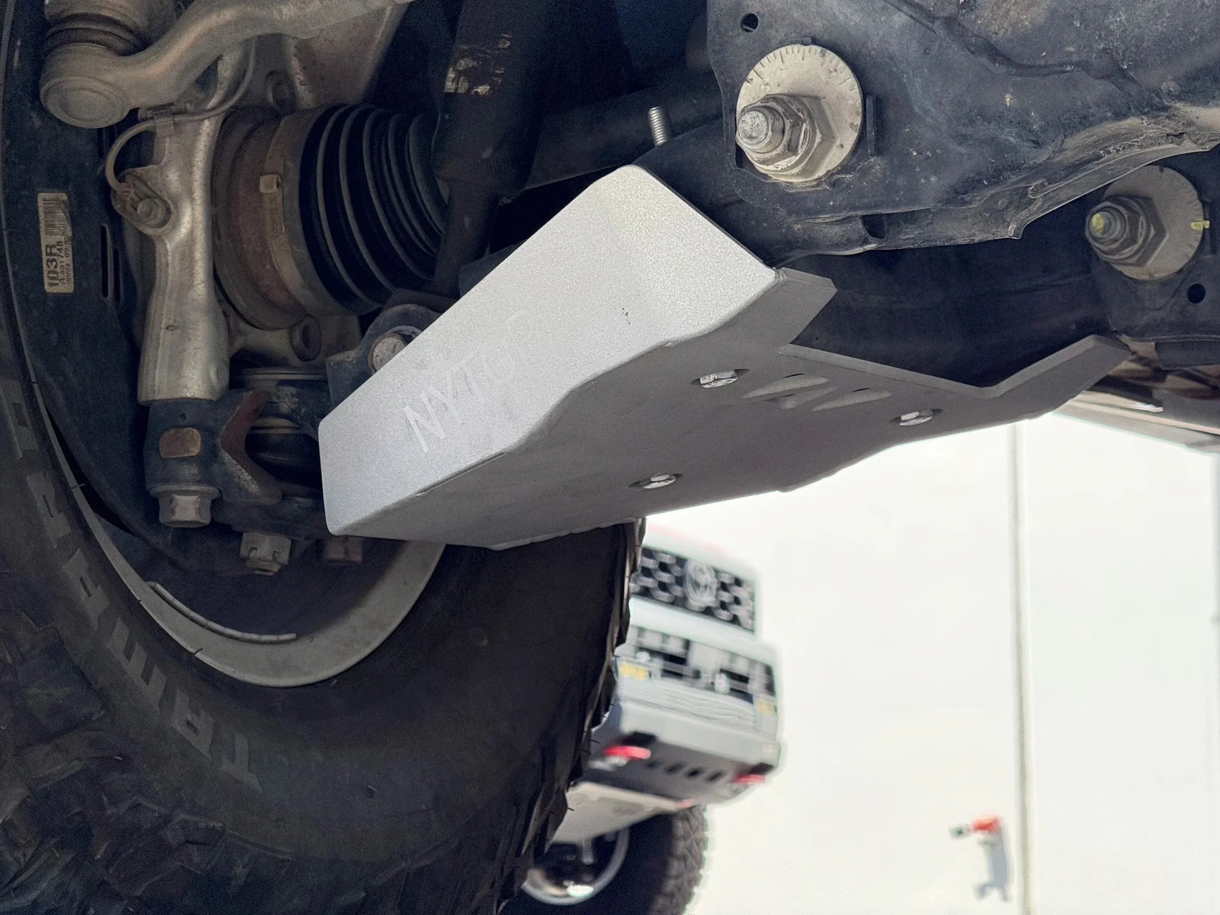 NYTOP 2024-2026 Toyota Tacoma Lower Control Arm Skid Plate Kit - Image 3