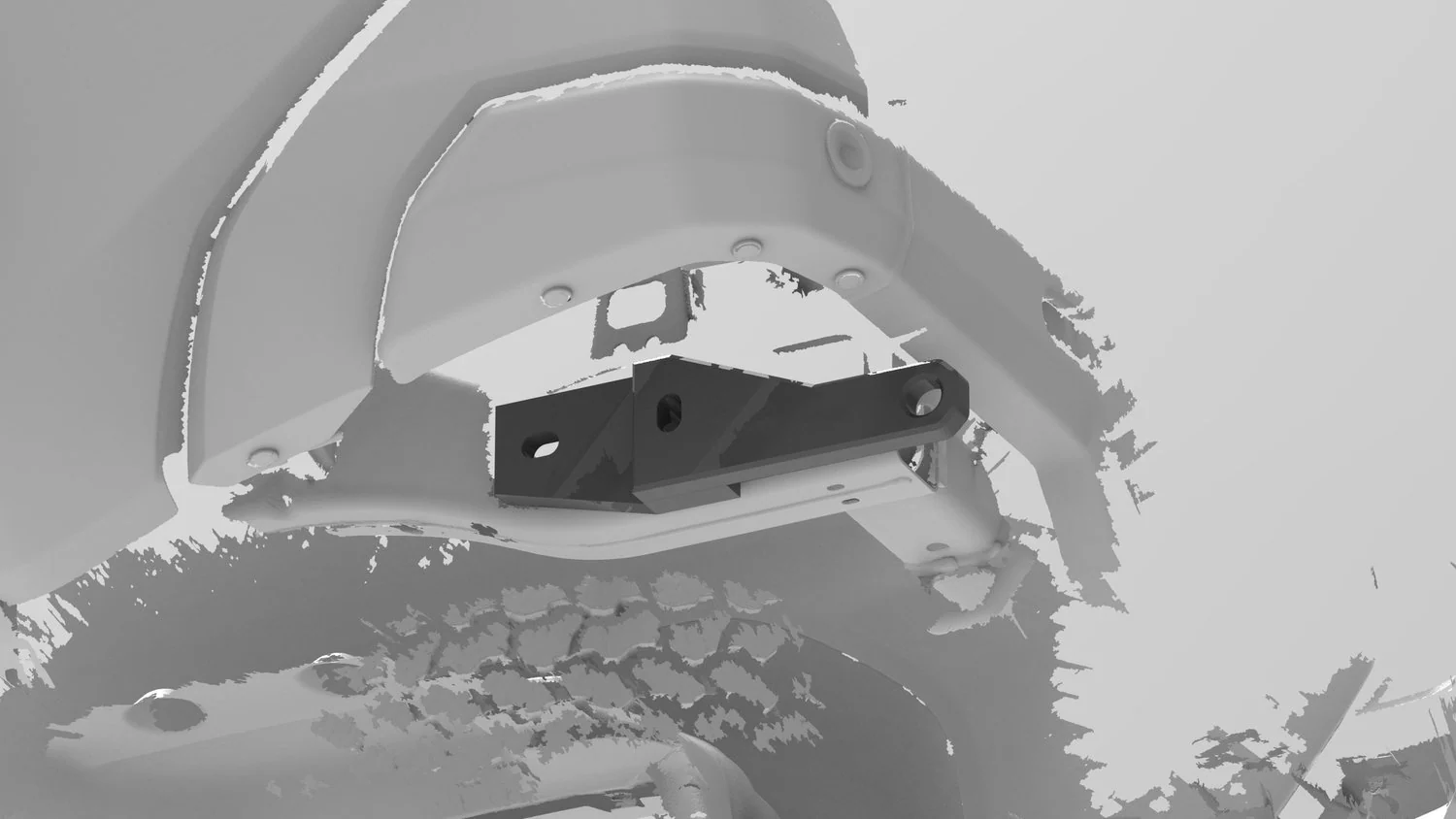 NYTOP 2024-2026 Toyota Tacoma Rear Recovery Points - Image 3