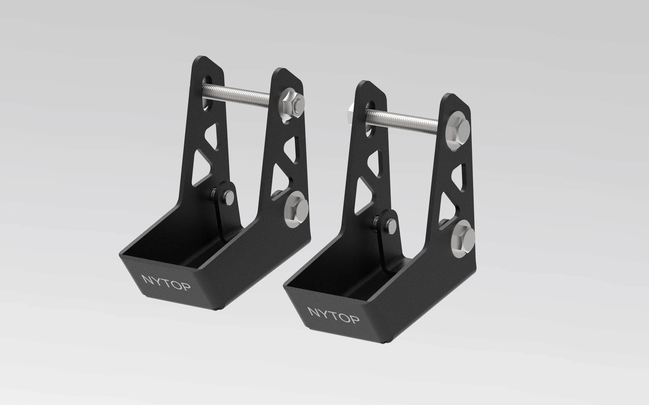 NYTOP 2024-2026 Toyota Tacoma Rear Shock Mount Skid Plate Kit - Image 3