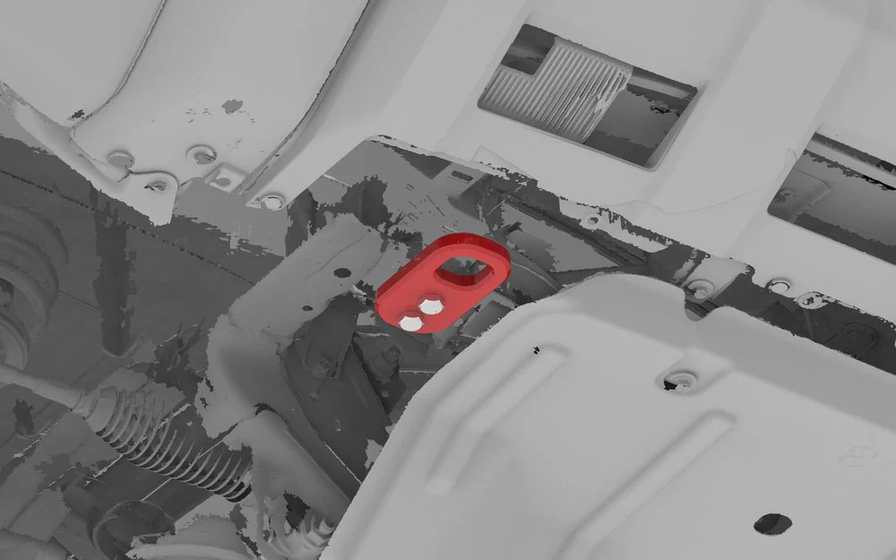 NYTOP 2025-2026 Toyota 4Runner Lower Front Recovery Points - Image 7