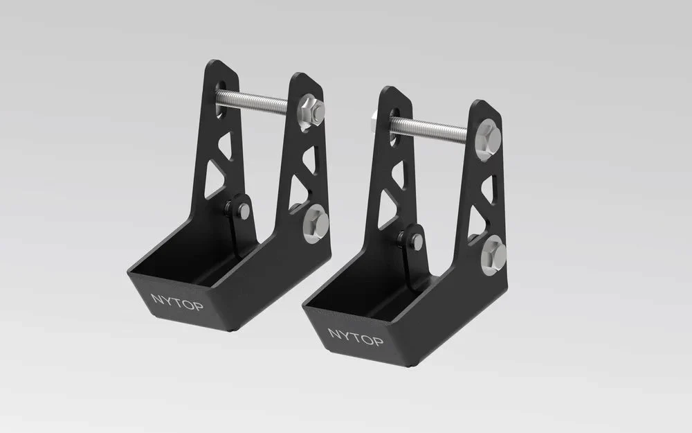 NYTOP 2025-2026 Toyota 4Runner Rear Shock Mount Skid Plate Kit - Image 4