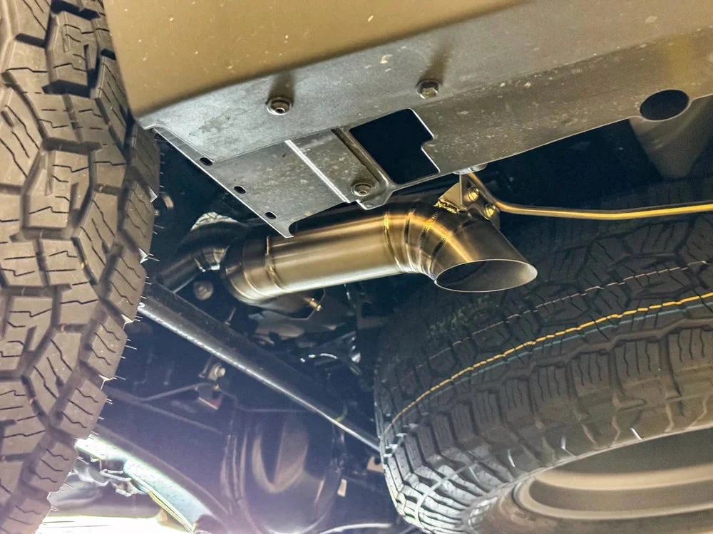 NYTOP 2025-2026 Toyota 4Runner Titanium Axle Dump Exhaust - Image 5