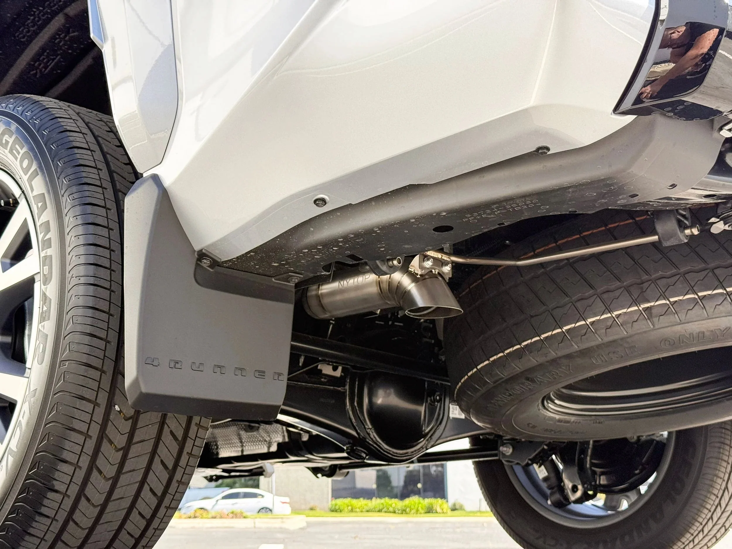NYTOP 2025-2026 Toyota 4Runner Titanium Axle Dump Exhaust - Image 8