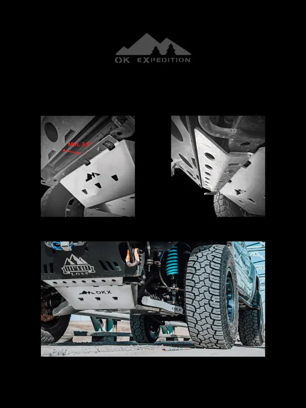 OK Expedition 03-09 4Runner/GX470/07-09 FJ Cruiser Front Filler Plate - Image 2