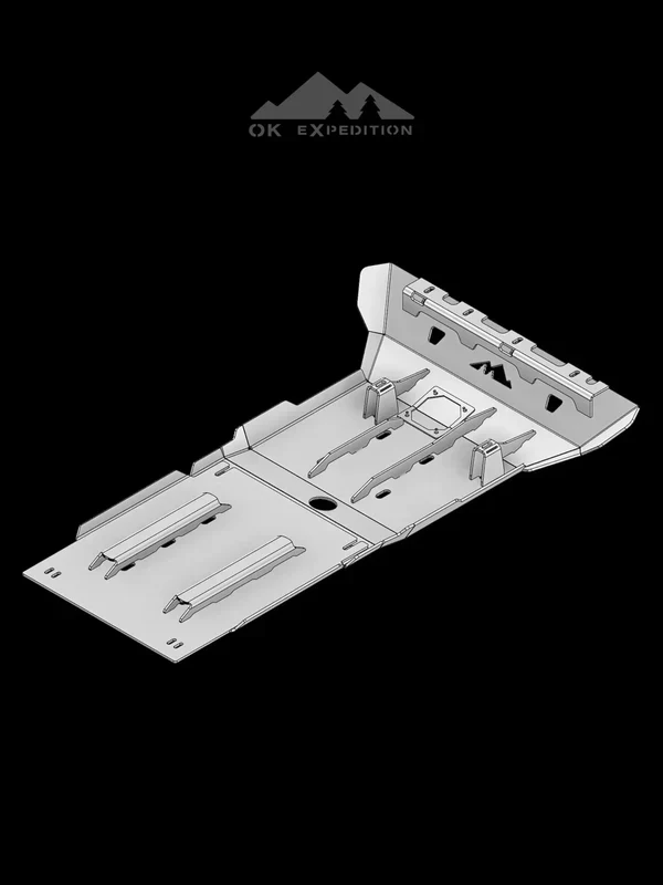 OK Expedition 2010-2023 Lexus GX460 Expedition Skid Plate Package - Image 2