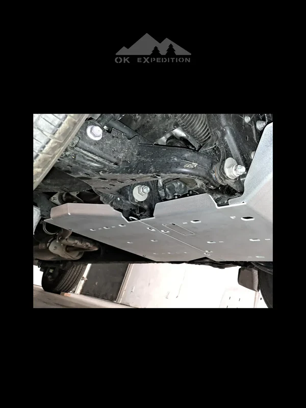 OK Expedition 2024-2026 Tacoma TRD Pro Transmission Skid Plate - Image 4