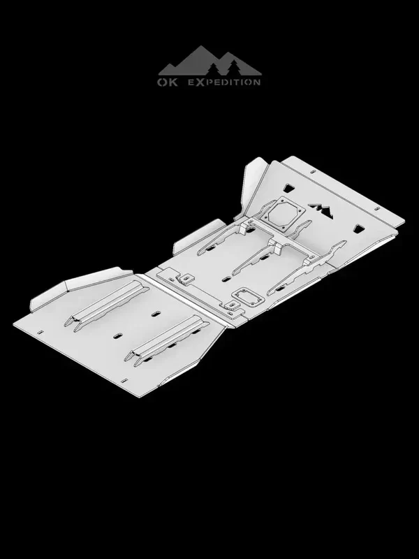 OK Expedition 2025-2026 4Runner Expedition Skid Plate Package - Image 2