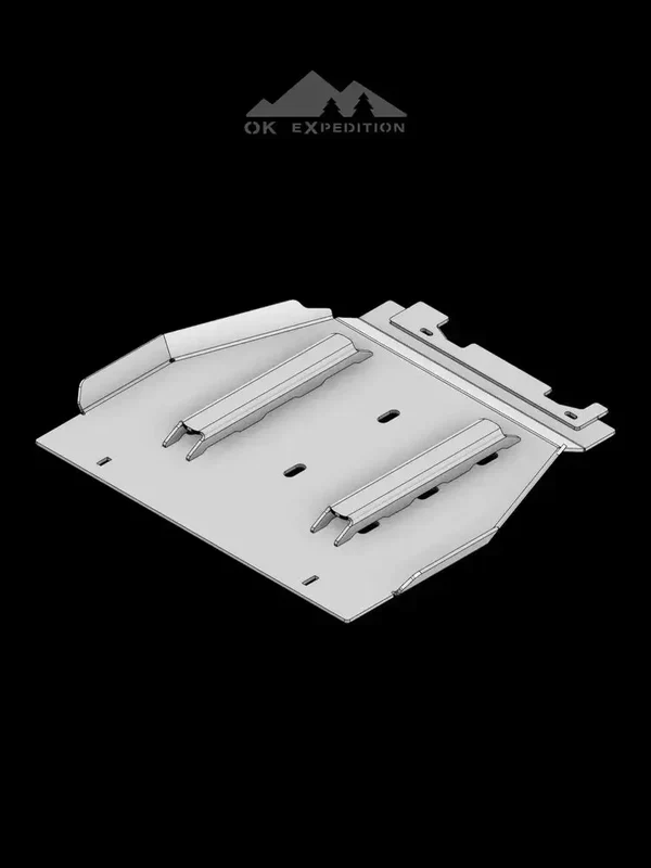 OK Expedition 2025-2026 4Runner Transmission Skid Plate - Image 2