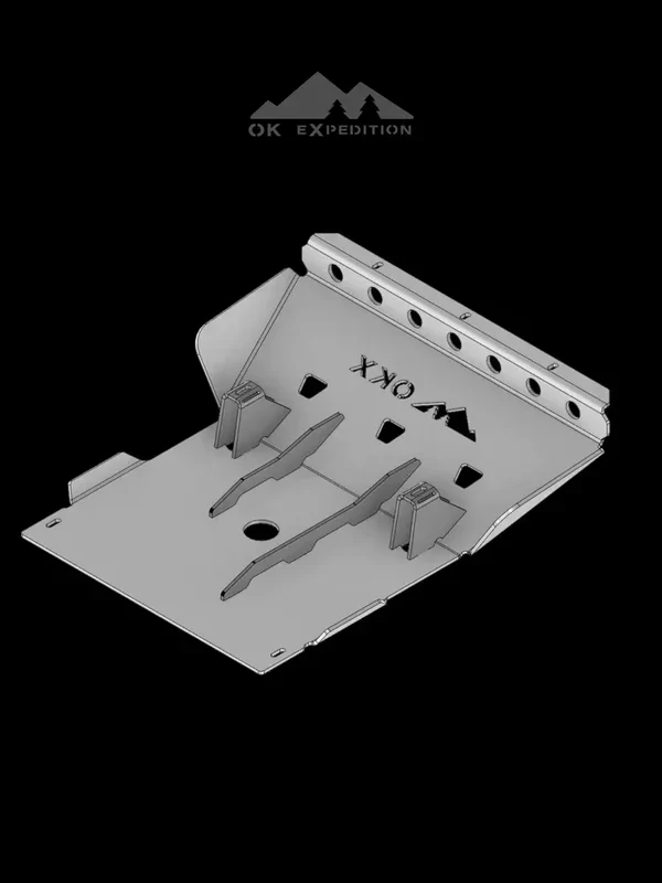 OK Expedition 4Runner T4R3 Engine Skid Plate - Image 3