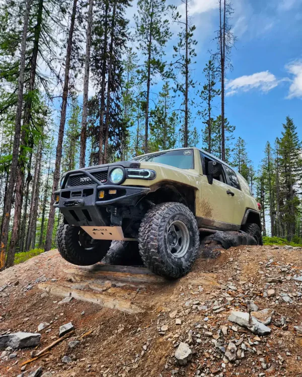 OK Expedition FJ Cruiser Engine Skid Plate - Image 5