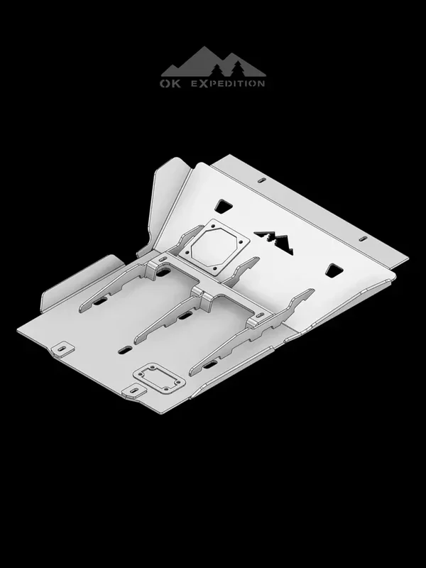 OK Expedition Land Cruiser 250 Engine Skid Plate - Image 2