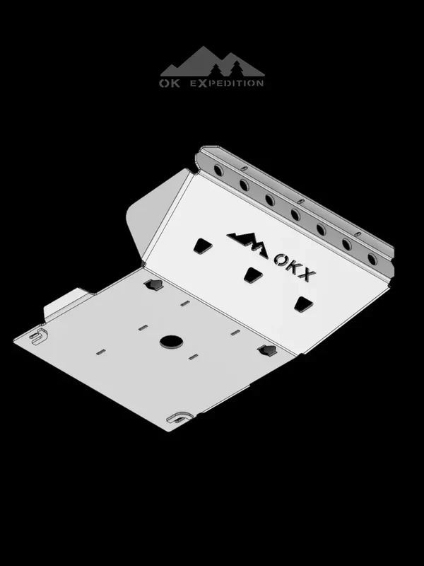 OK Expedition Tacoma T1 Engine Skid Plate - Image 2