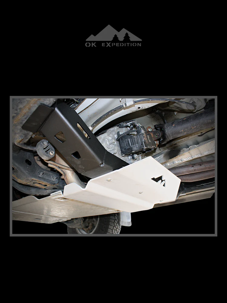 OK Expedition Tacoma T3 Transfer Case Skid Plate Kit - Image 3