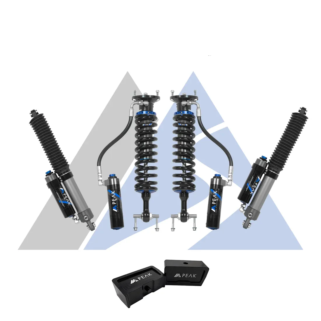 Peak Suspension 2.5" DSC Coilover Explorer Kit W/ Blocks - 23+ Colorado ZR2/Canyon AT4X - Image 5