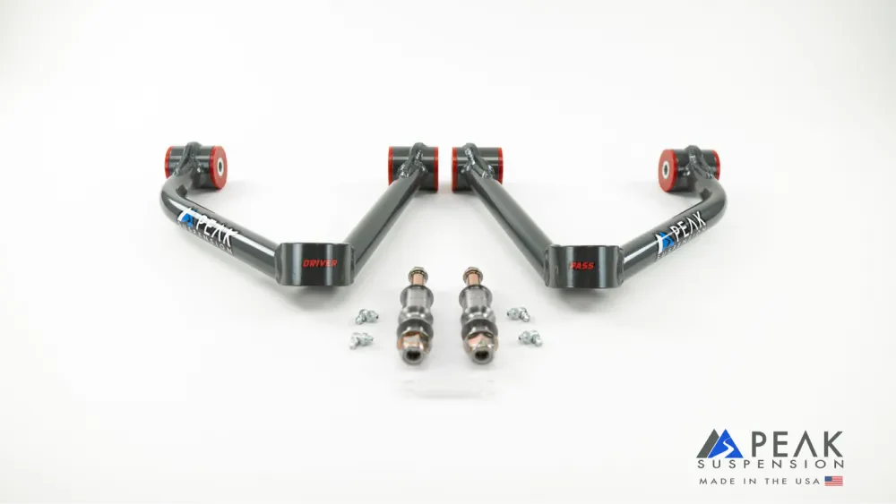Peak Suspension Tubular Upper Control Arms - 2017-2022 Chevrolet Colorado ZR2 - Image 3