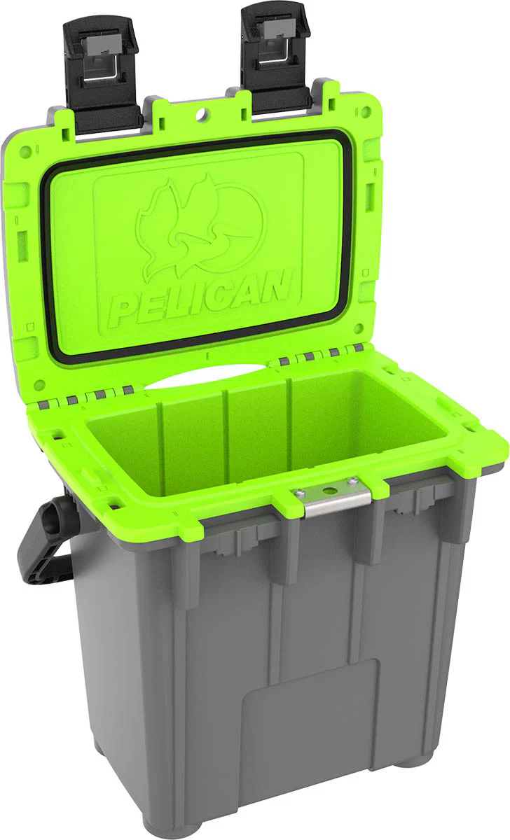 Pelican 20QT Elite Cooler - Dark Grey/Green - Image 3