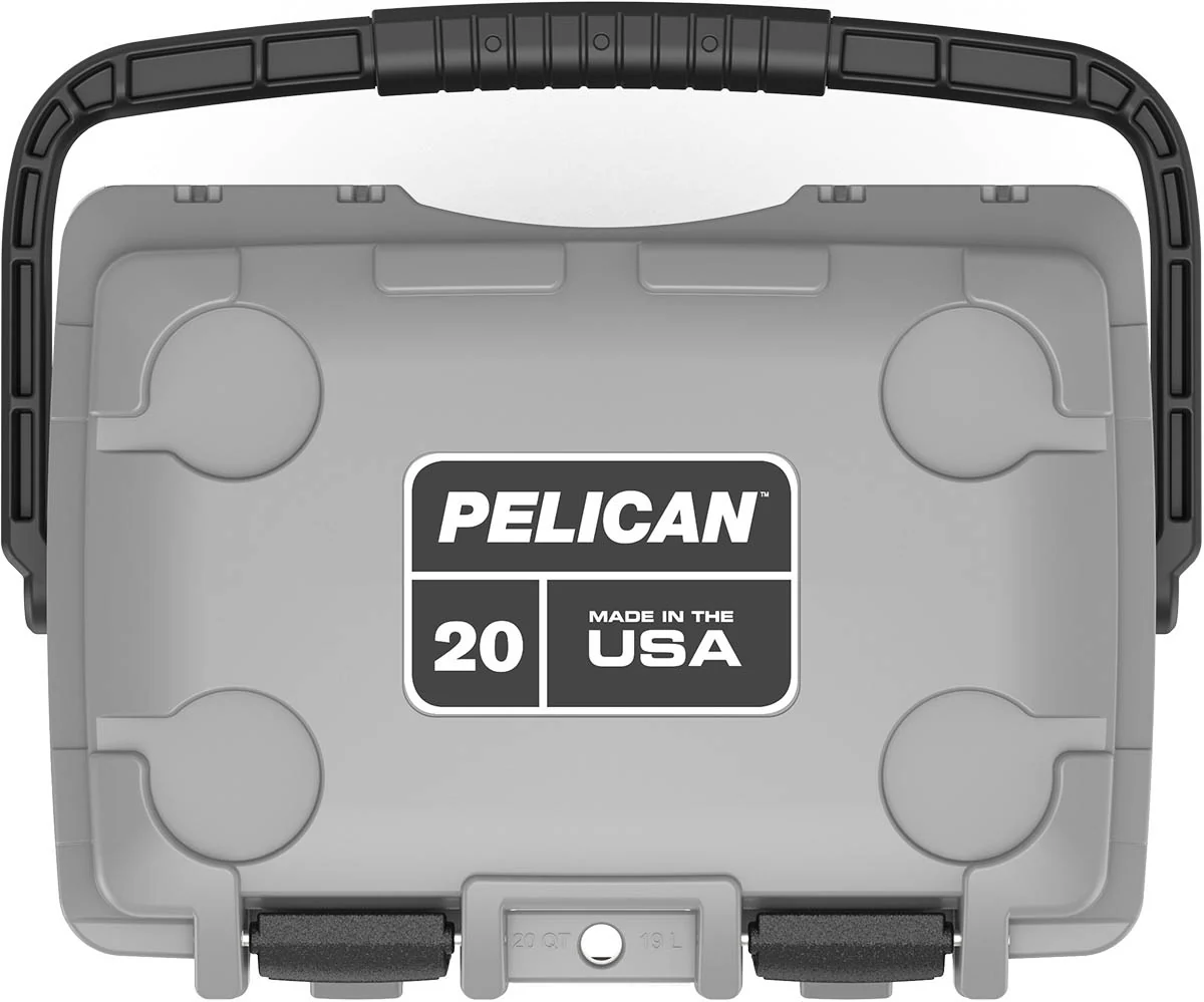 Pelican 20QT Elite Cooler - Dark Grey/Green - Image 4