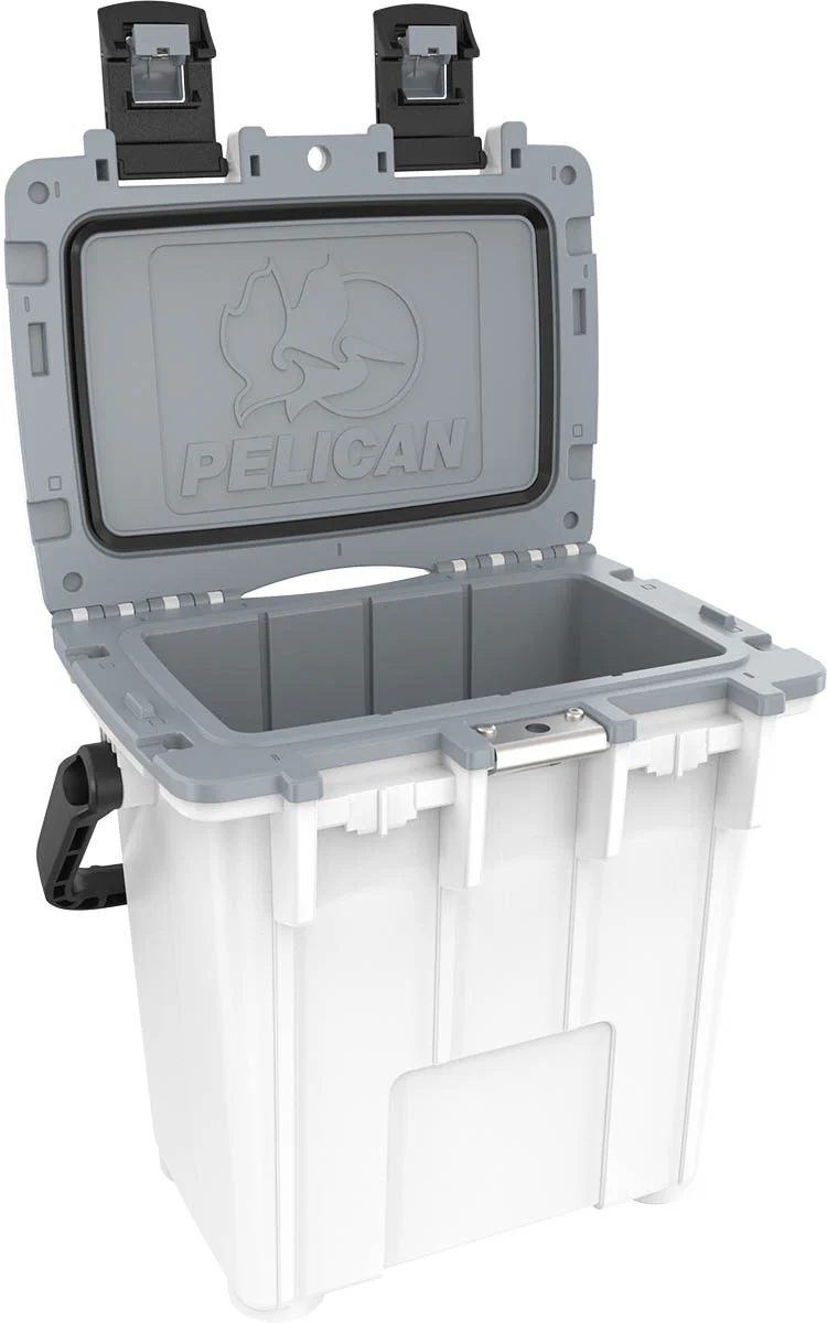 Pelican 20QT Elite Cooler - White/Grey - Image 3