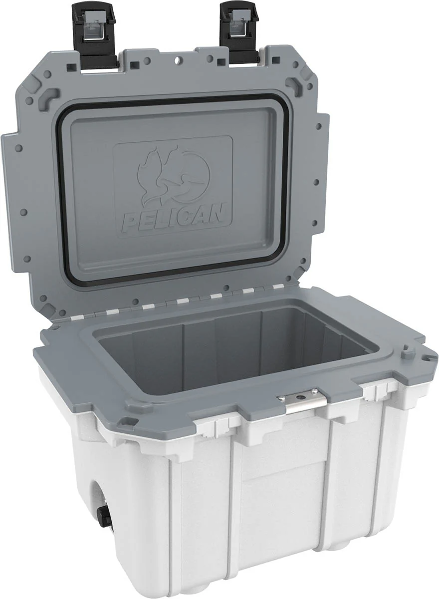 Pelican 30QT Elite Cooler - White/Grey - Image 3
