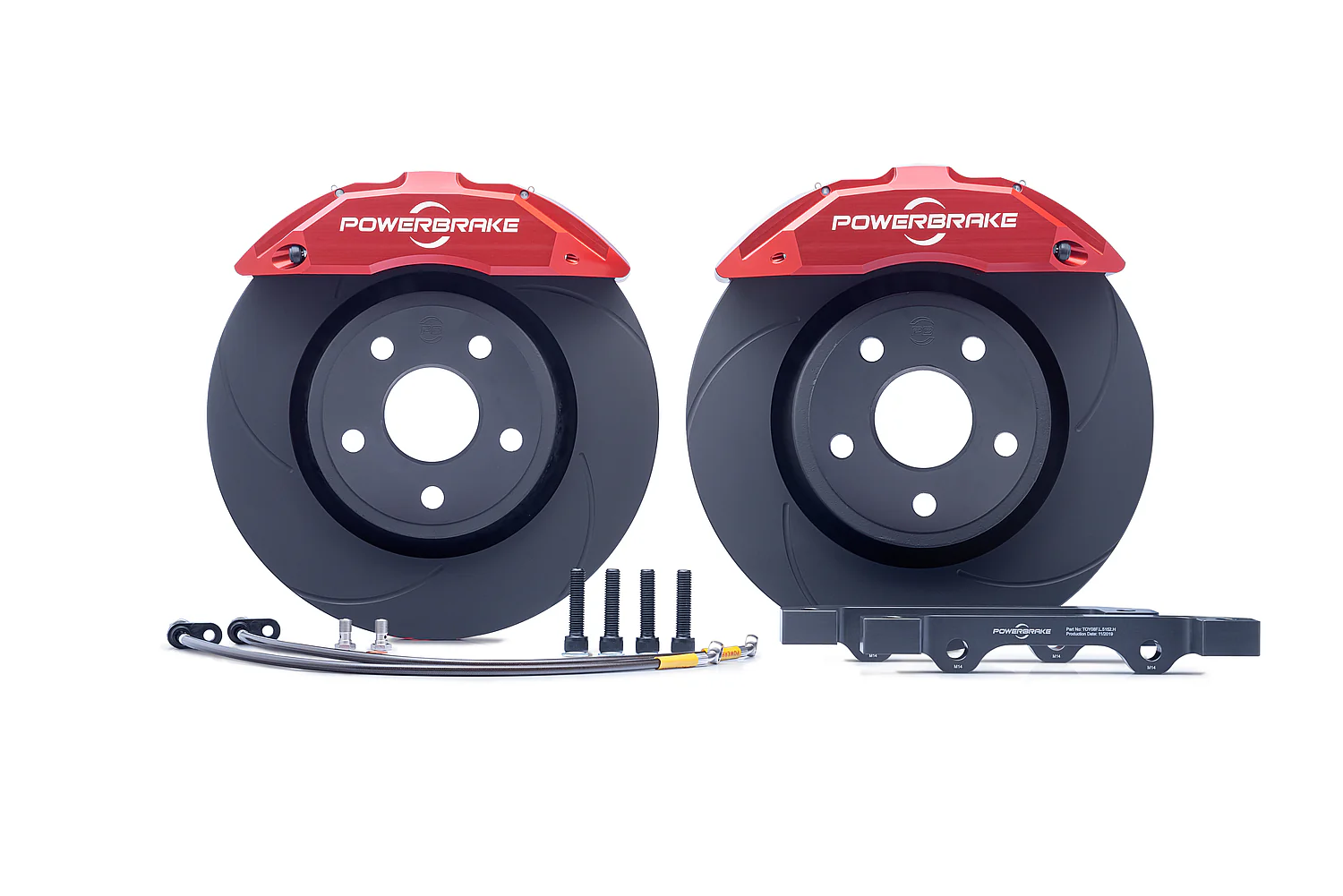 PowerBrake X-Line 4x4 Stage 1 Big Brake Kit 2010-2024 Toyota 4Runner 4WD/2010-2023 Lexus GX460 - Image 3